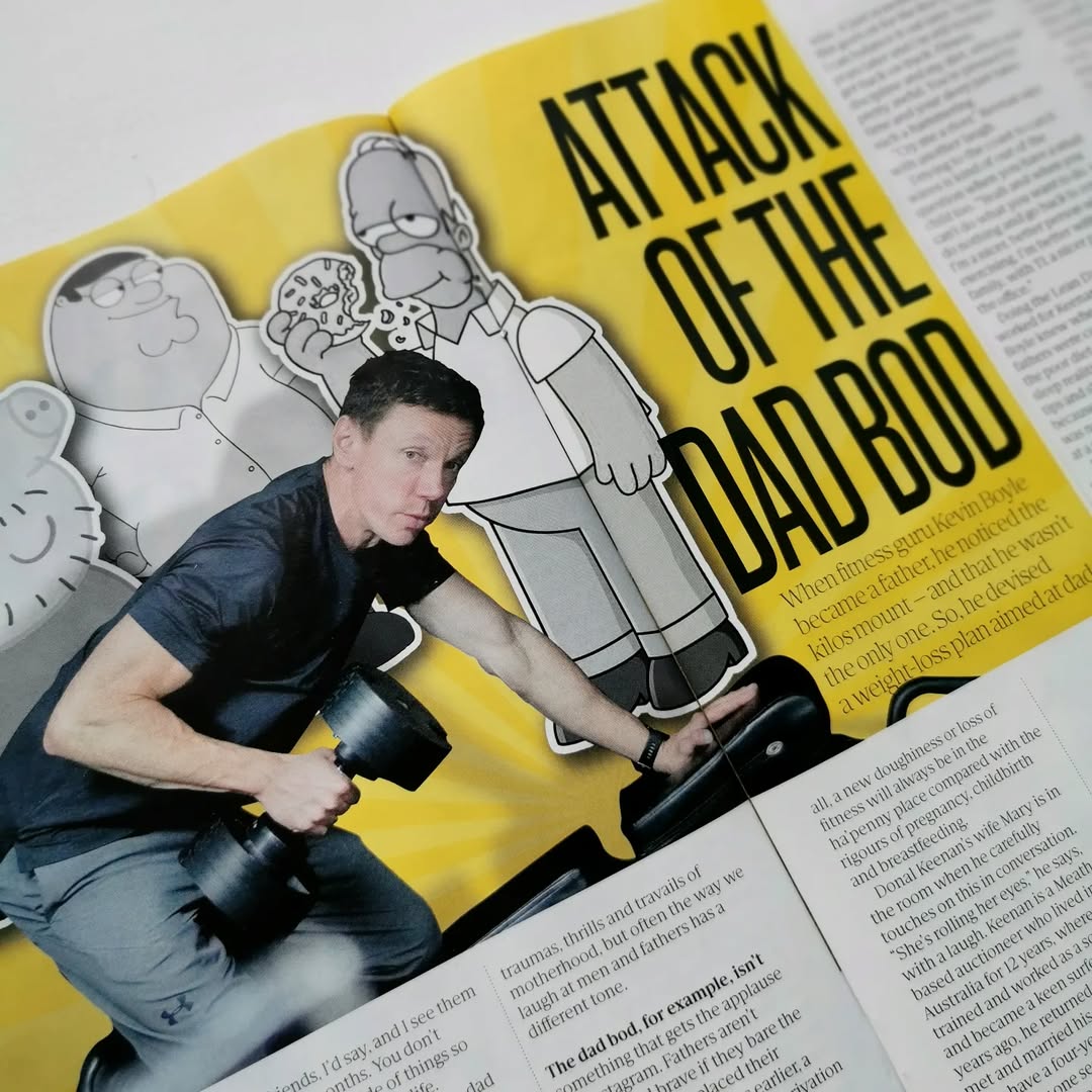 Kevin Boyle — Attack of the Dad Bod magazine feature
